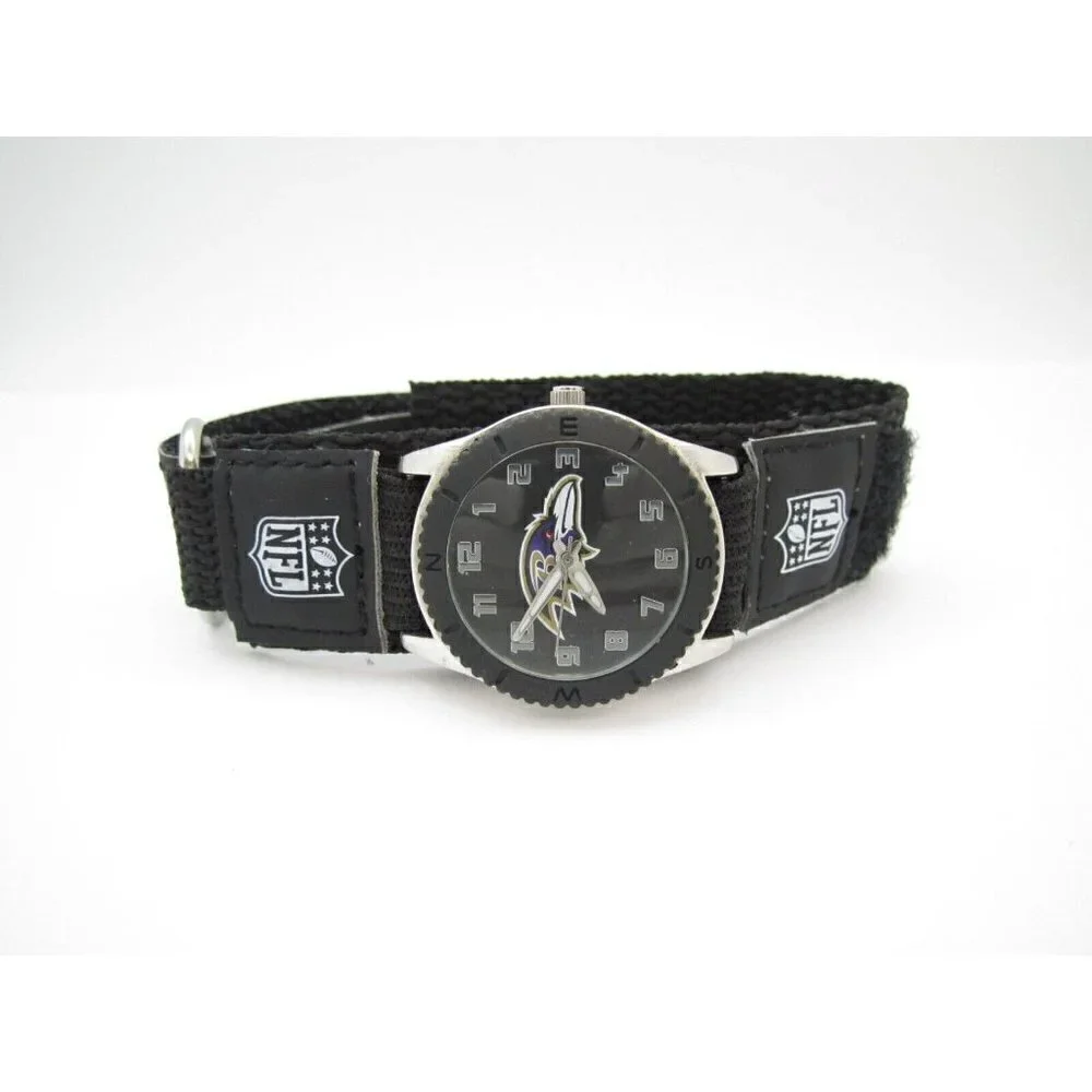 Women Game Time Baltimore Ravens Quartz WR Analog 30mm Causal Round Watch (G483)